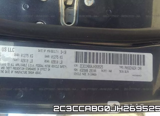 2C3CCABG0JH269525 фото 10