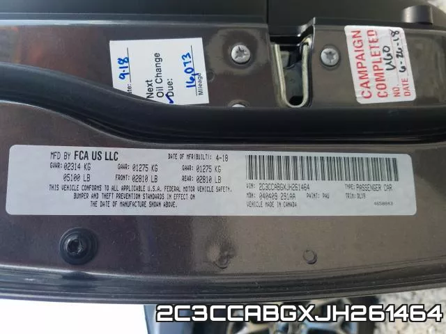 2C3CCABGXJH261464 фото 2