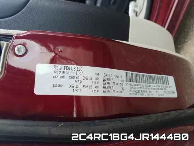 2C4RC1BG4JR144480 фото 2