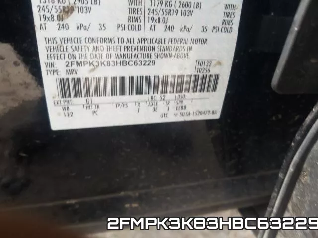 2FMPK3K83HBC63229 фото 2