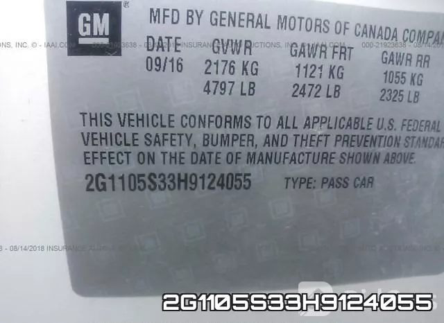 2G1105S33H9124055 фото 10