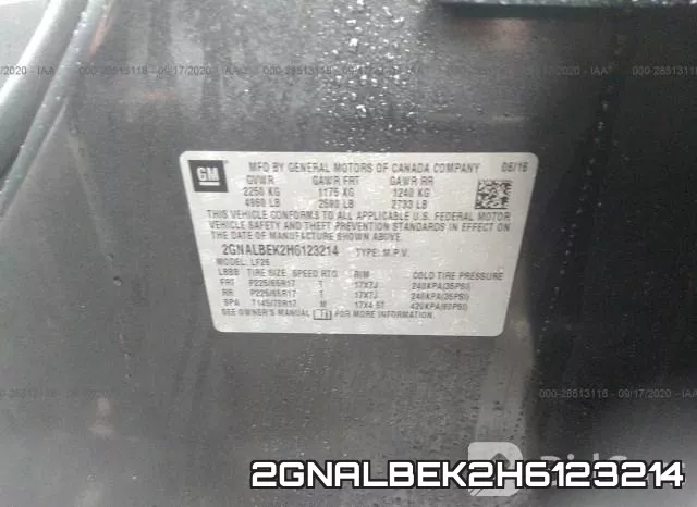 2GNALBEK2H6123214 фото 10