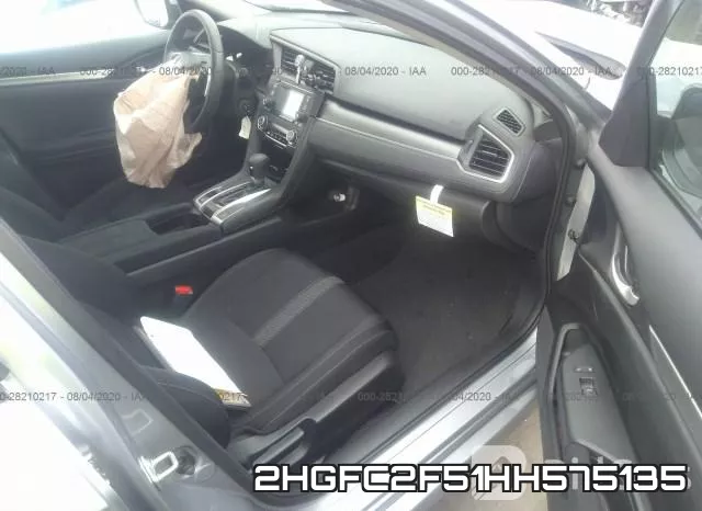 2HGFC2F51HH575135 фото 6