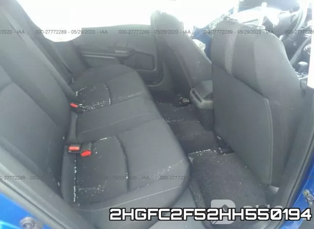 2HGFC2F52HH550194 фото 9