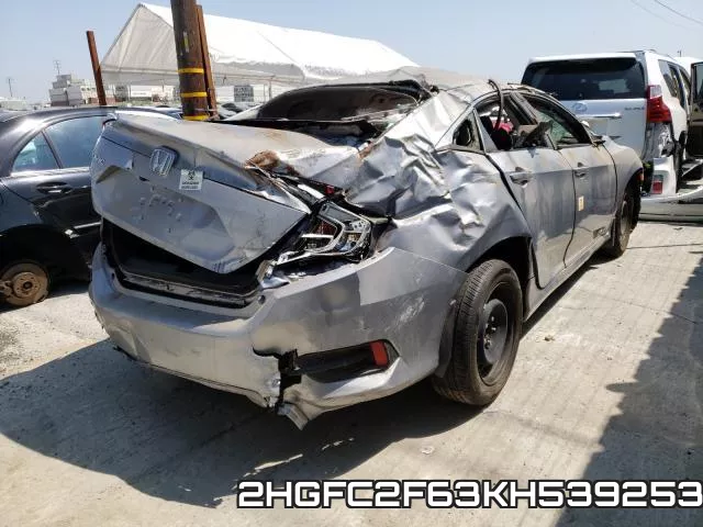 2HGFC2F63KH539253 фото 5