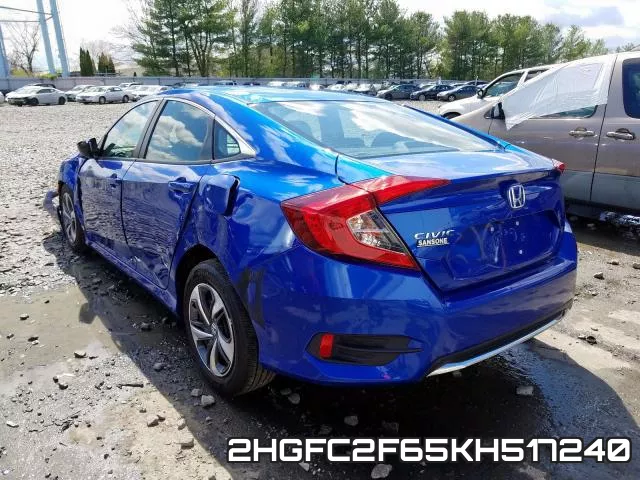 2HGFC2F65KH517240 фото 4