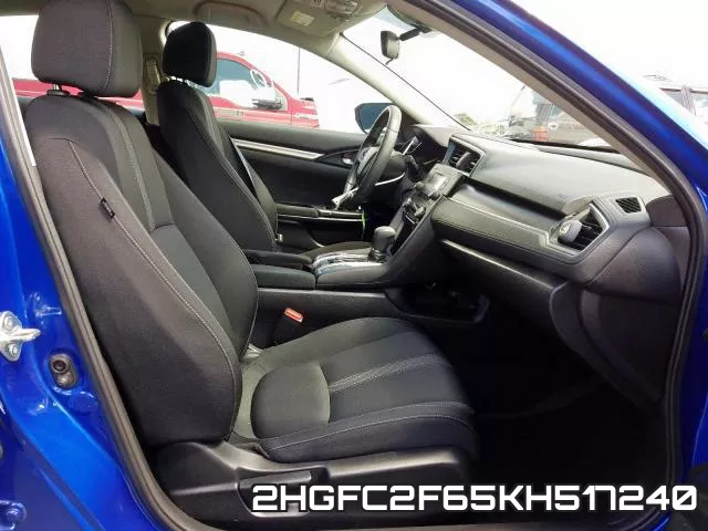 2HGFC2F65KH517240 фото 6
