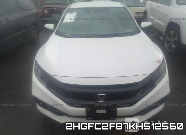 2HGFC2F87KH512560 фото 7
