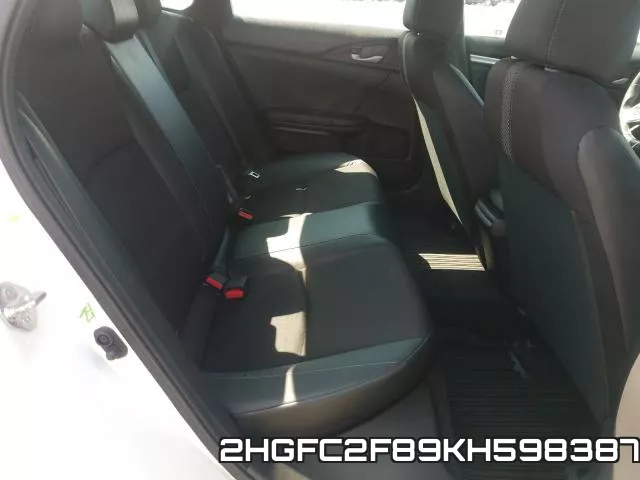 2HGFC2F89KH598387 фото 7