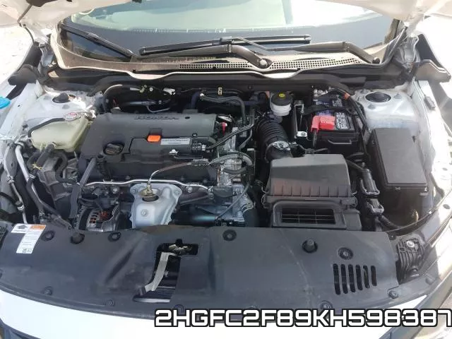 2HGFC2F89KH598387 фото 8