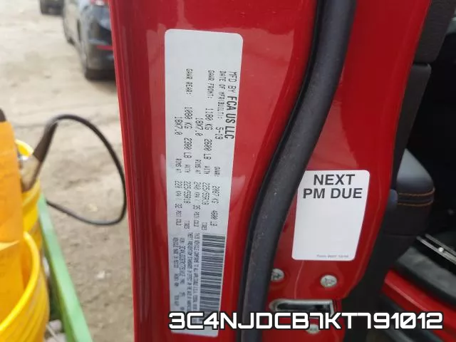 3C4NJDCB7KT791012 фото 2
