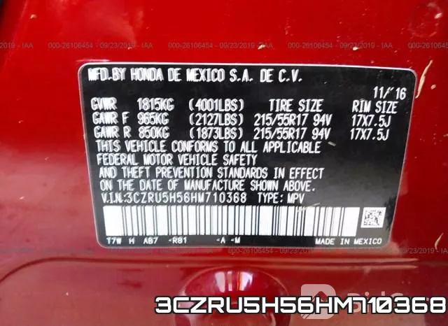 3CZRU5H56HM710368 фото 10
