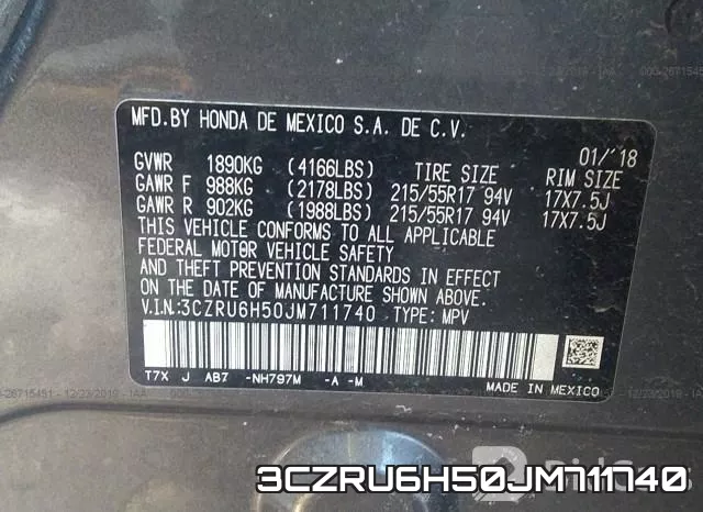 3CZRU6H50JM711740 фото 10