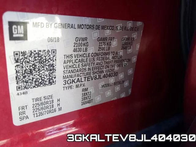 3GKALTEV8JL404030 фото 2