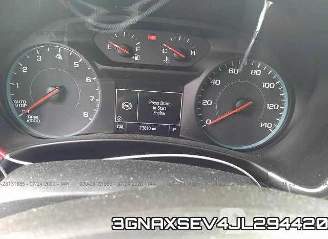 3GNAXSEV4JL294420 фото 8
