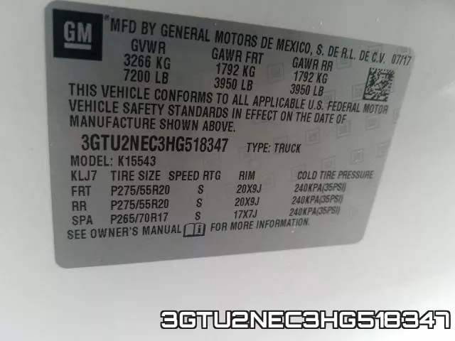 3GTU2NEC3HG518347 фото 2