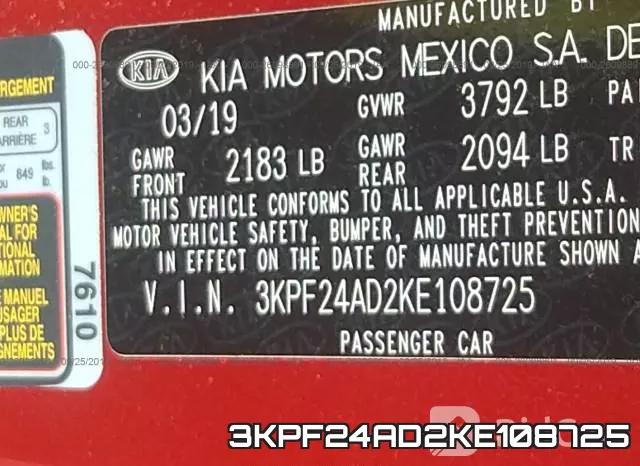3KPF24AD2KE108725 фото 10