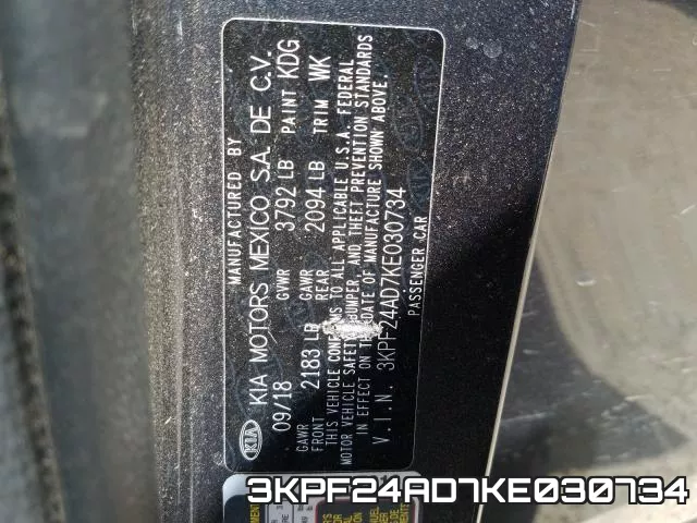 3KPF24AD7KE030734 фото 2