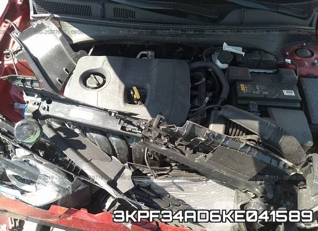 3KPF34AD6KE041589 фото 2