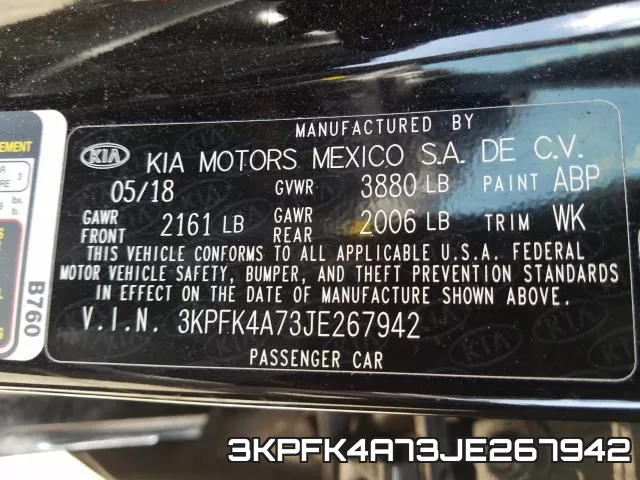3KPFK4A73JE267942 фото 2
