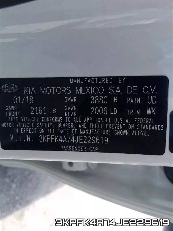 3KPFK4A74JE229619 фото 2