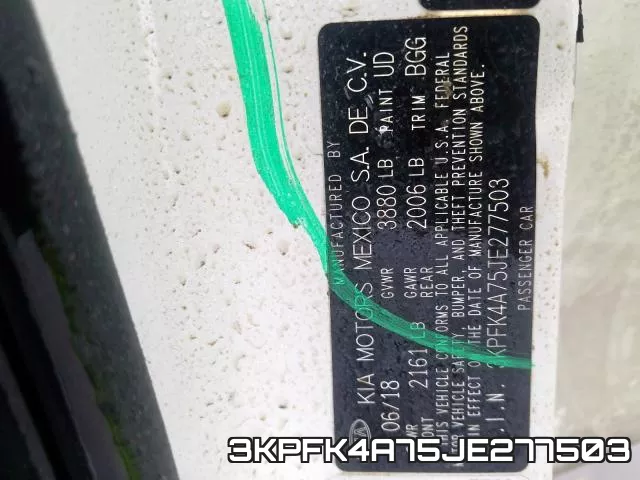 3KPFK4A75JE277503 фото 2