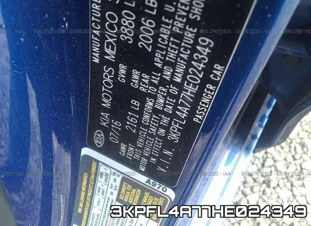 3KPFL4A77HE024349 фото 10