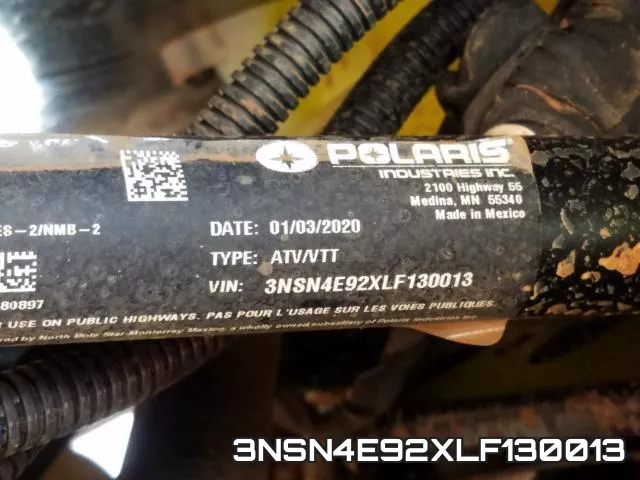 3NSN4E92XLF130013 фото 2