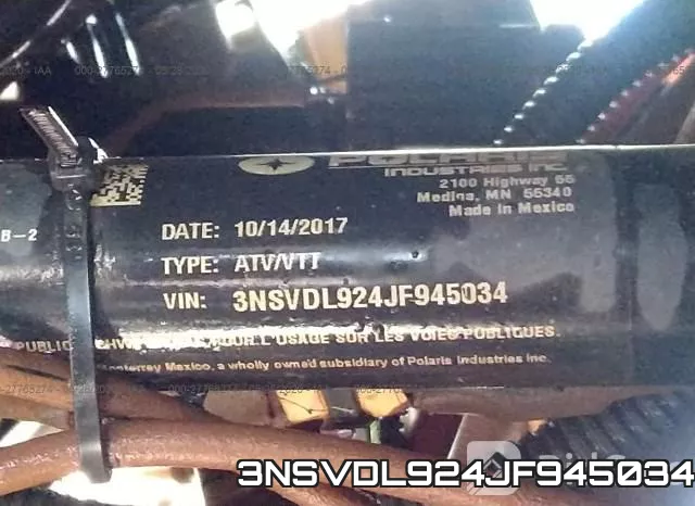 3NSVDL924JF945034 фото 2