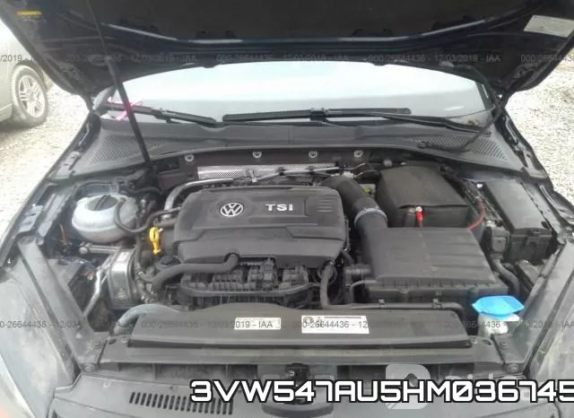 3VW547AU5HM036745 фото 2