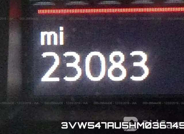 3VW547AU5HM036745 фото 8