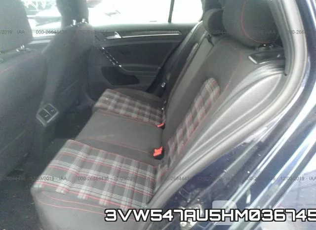 3VW547AU5HM036745 фото 9