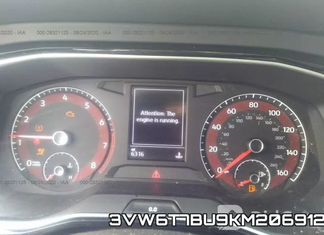 3VW6T7BU9KM206912 фото 8