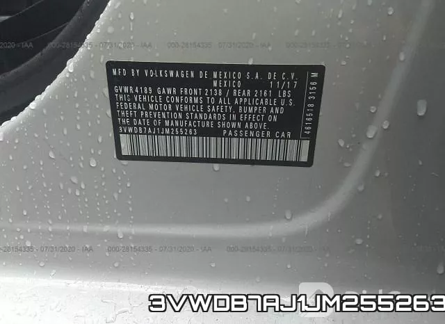 3VWDB7AJ1JM255263 фото 10