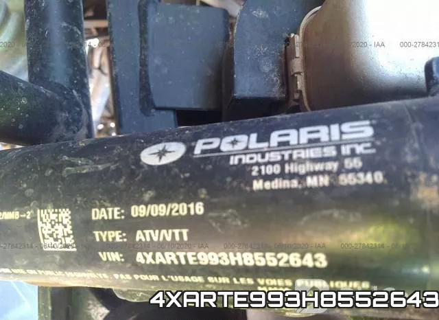 4XARTE993H8552643 фото 2