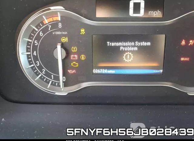 5FNYF6H56JB028439 фото 8