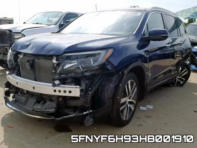 5FNYF6H93HB001910 фото 3