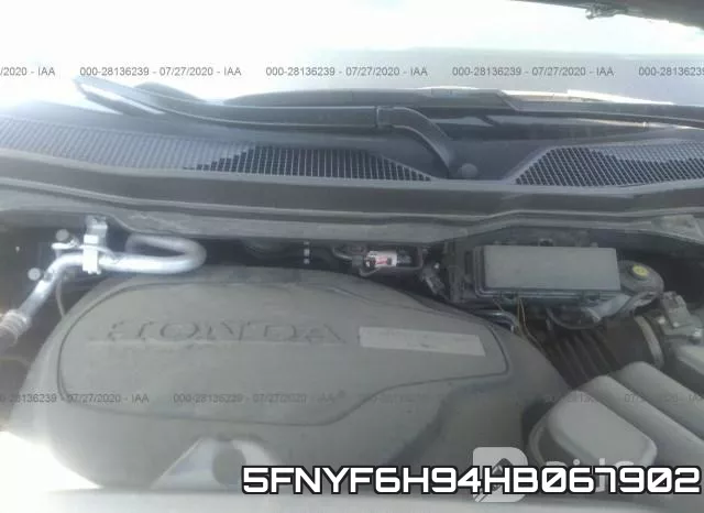 5FNYF6H94HB067902 фото 2