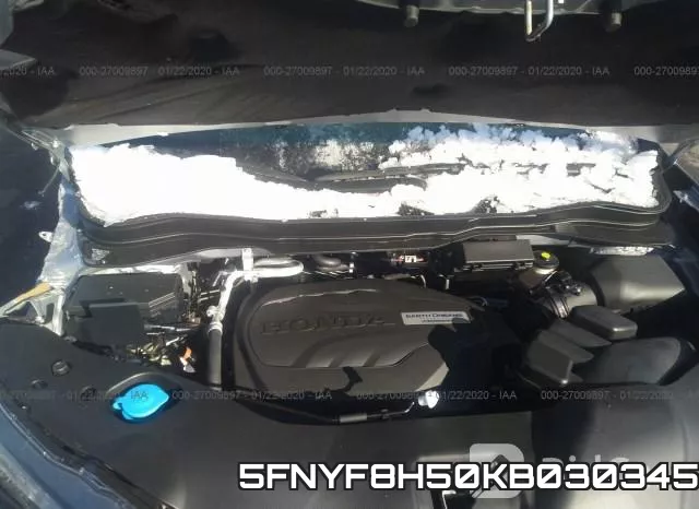 5FNYF8H50KB030345 фото 2