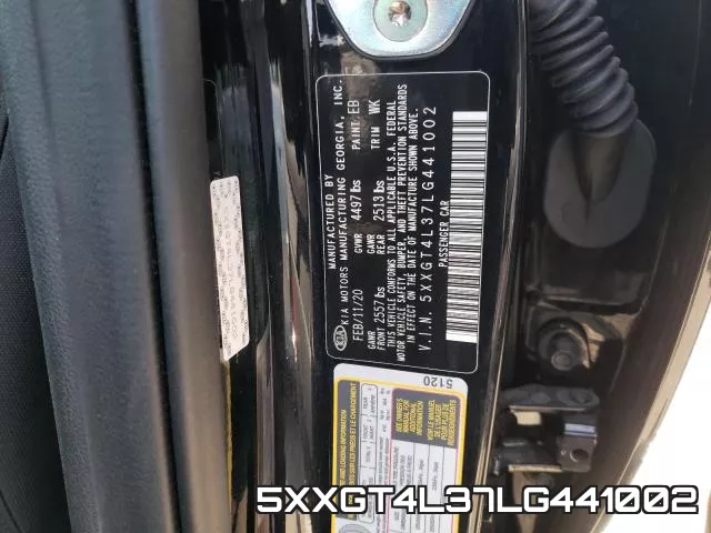 5XXGT4L37LG441002 фото 2