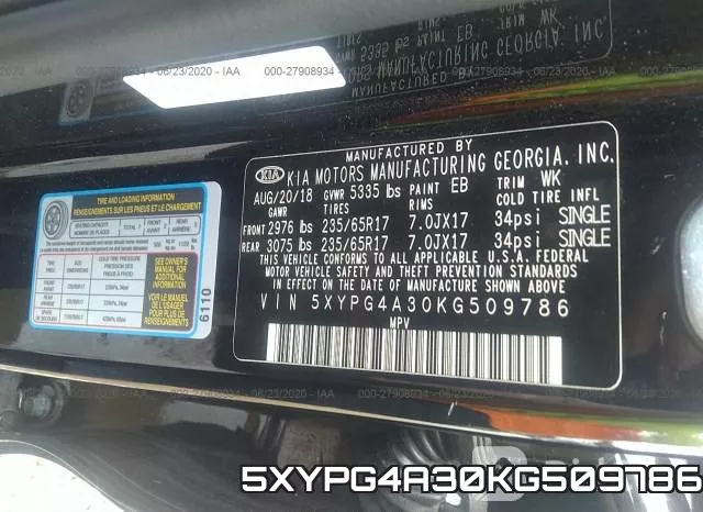 5XYPG4A30KG509786 фото 10