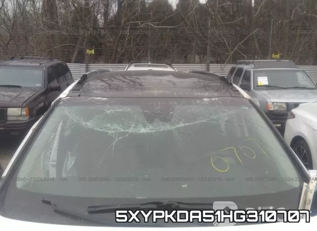 5XYPKDA51HG310707 фото 7