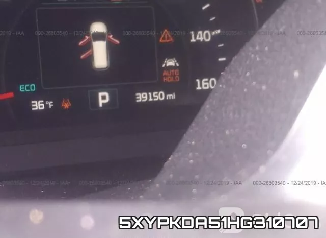 5XYPKDA51HG310707 фото 8