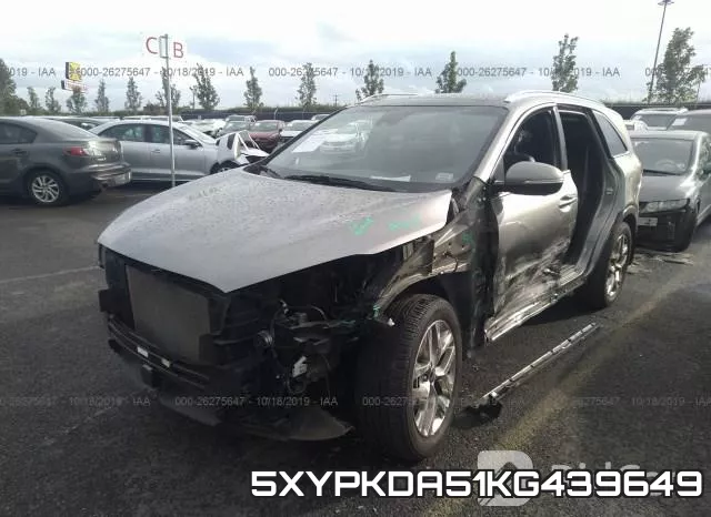 5XYPKDA51KG439649 фото 3