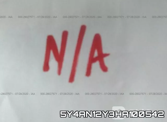 5Y4AN12Y3HA100542 фото 2