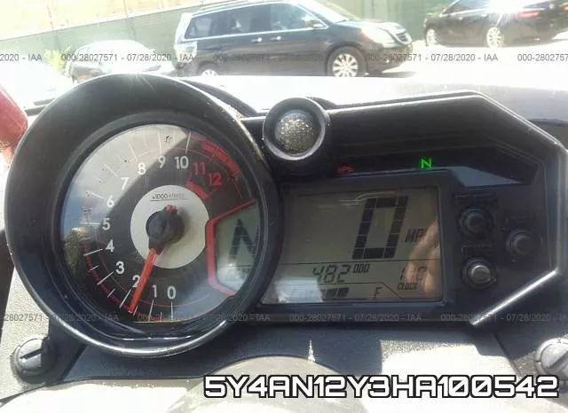 5Y4AN12Y3HA100542 фото 8