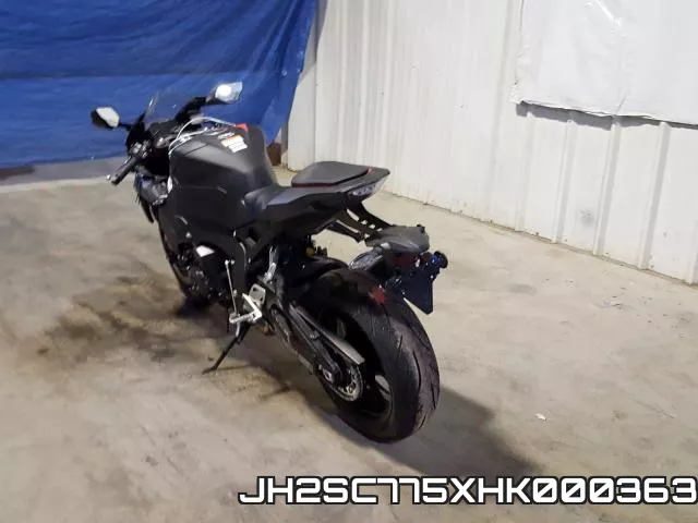 JH2SC775XHK000363 фото 4