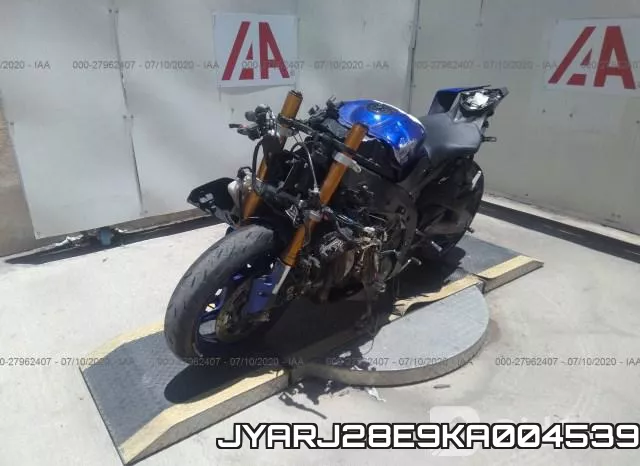 JYARJ28E9KA004539 фото 3