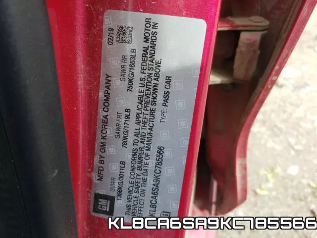 KL8CA6SA9KC785566 фото 2