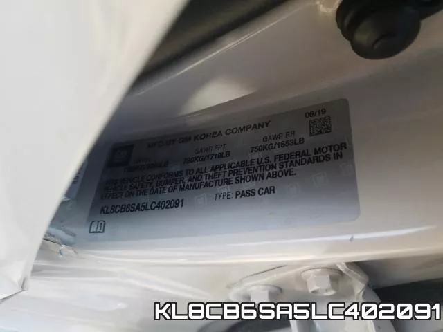 KL8CB6SA5LC402091 фото 2